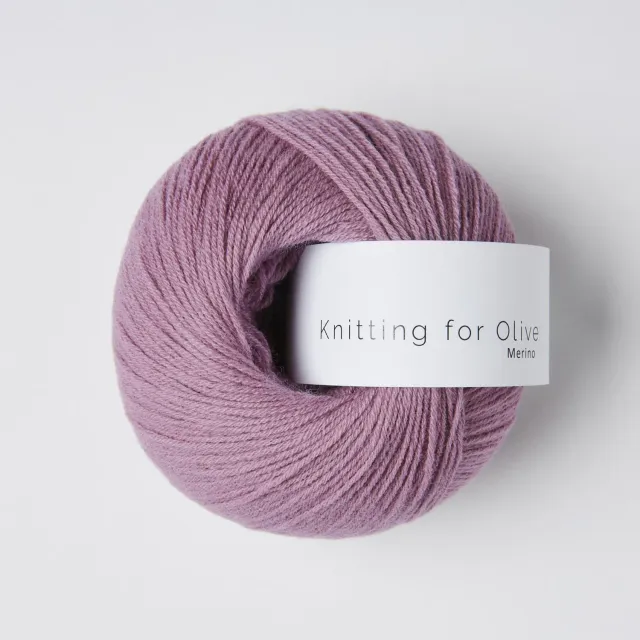 Knitting for Olive Merino Strickgarn Artichoke Purple