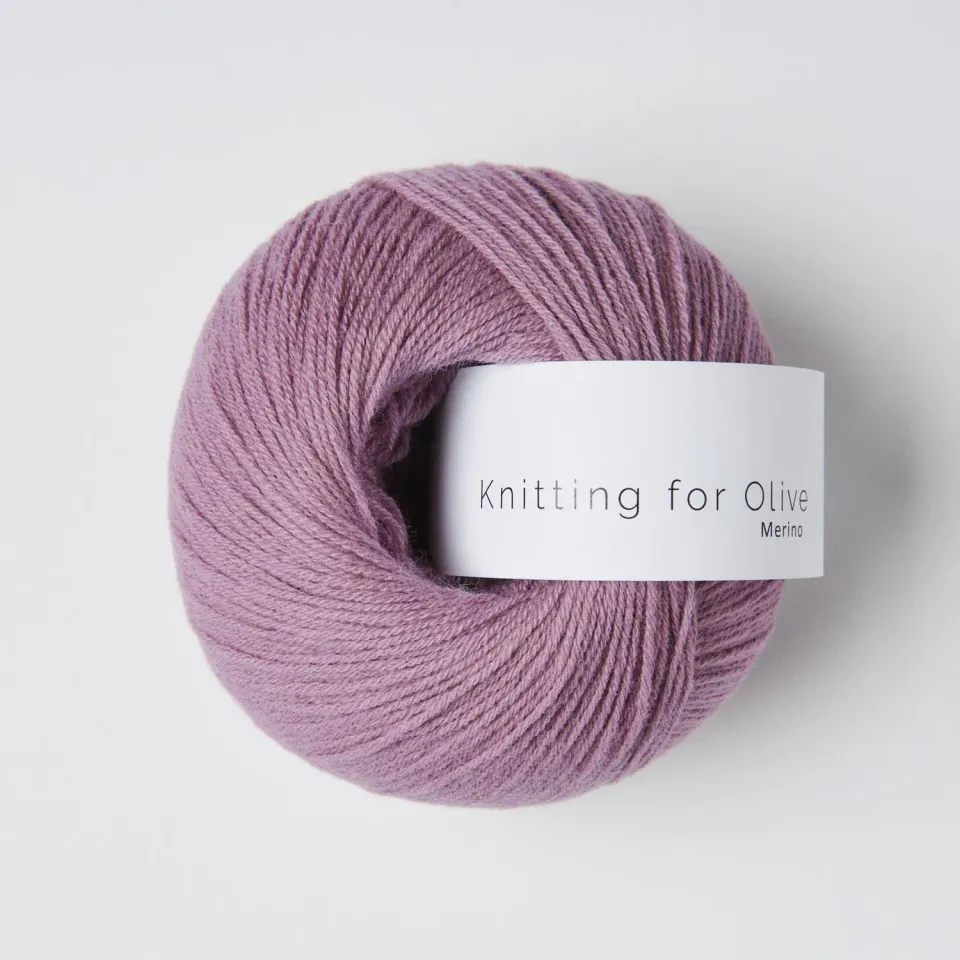 Knitting for Olive Merino Strickgarn Artichoke Purple