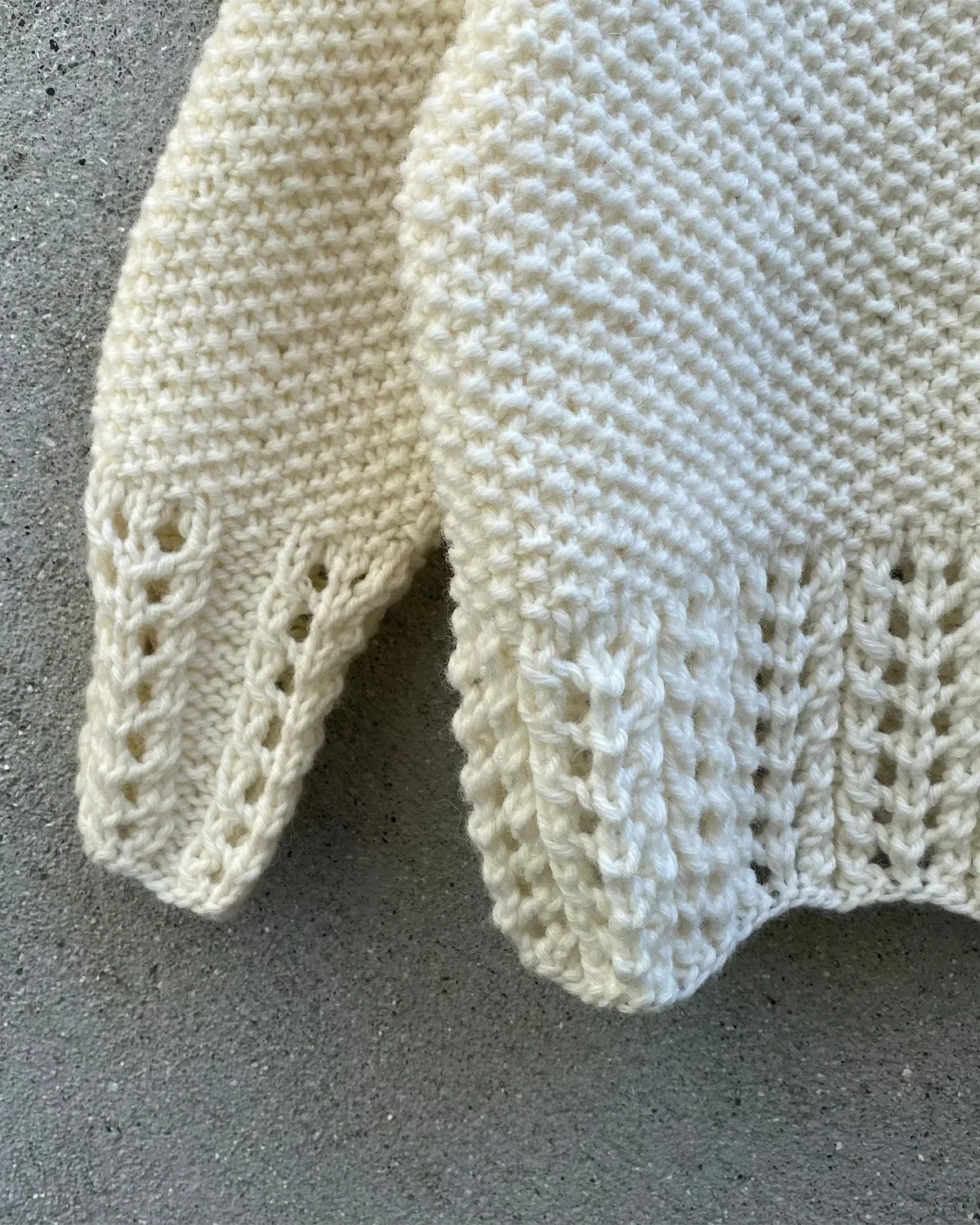 Knitting for Olive Nuuk Sweater Strickanleitung Pullover deutsch