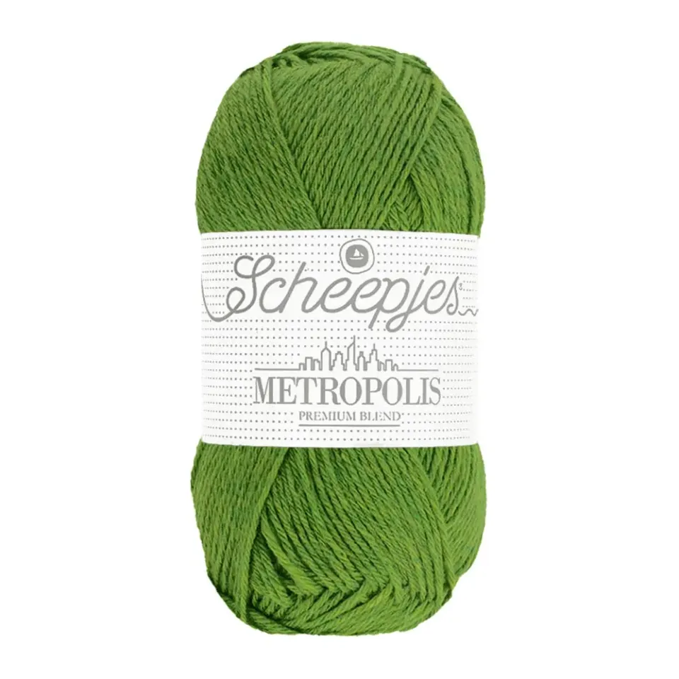 Scheepjes Metropolis 028 Vancouver Wolle 50g grün