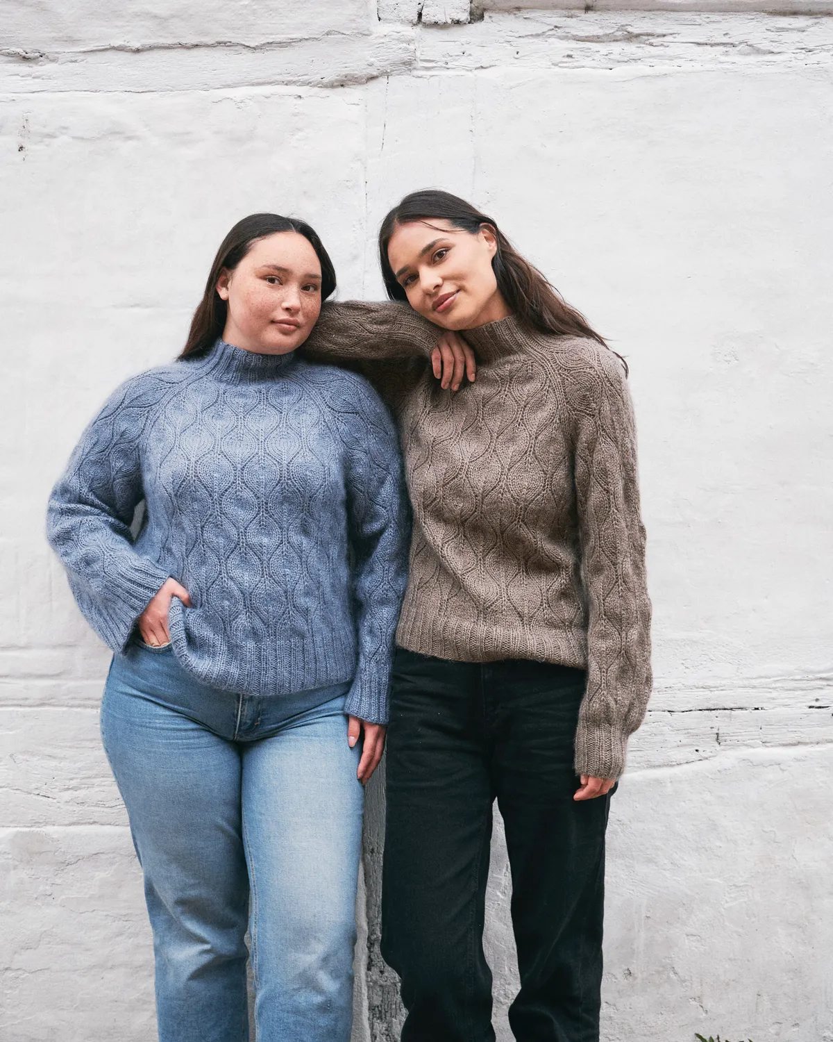 Knitting for Olive Olive Turtleneck Strickanleitung Deutsch Lace-Rolli