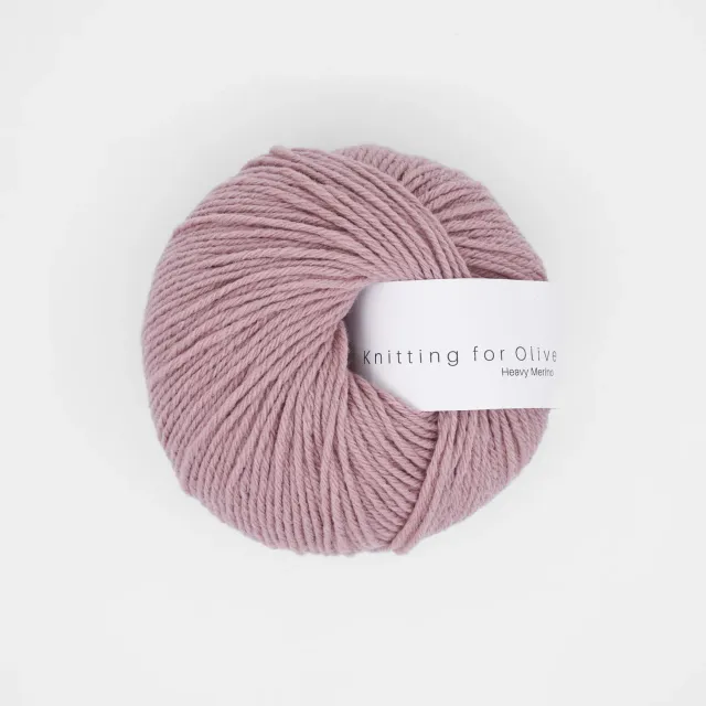 Knitting for Olive Heavy Merino Wolle Dusty Rose 50g Merino