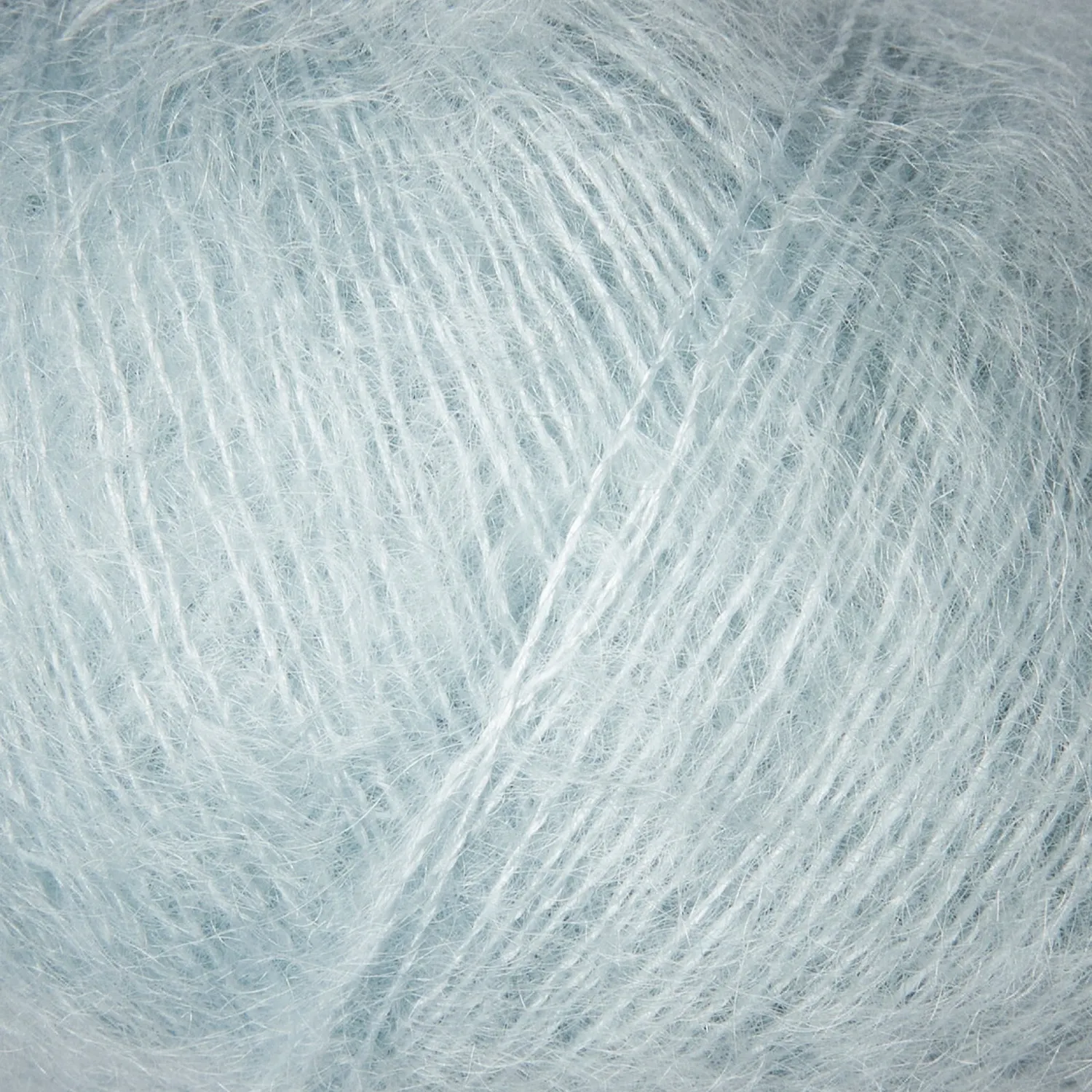 Knitting for Olive Soft Silk Mohair Wolle Ice Blue kühl