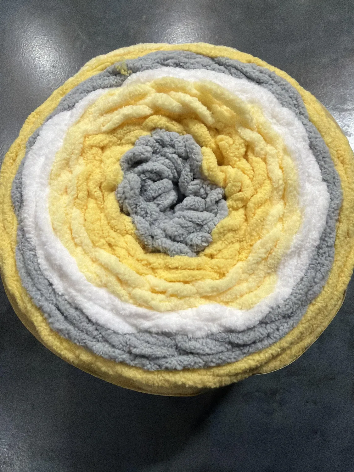 Bernat Baby Blanket Stripes Wolle Seaglass dick