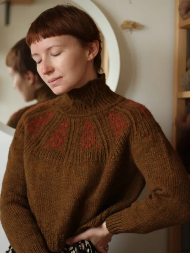 John Arbon Harvest Hues Grass Whispers Pullover Set