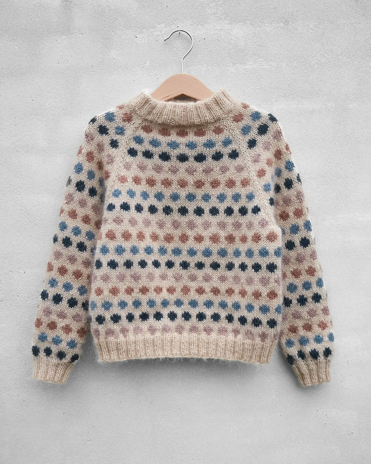 Knitting for Olive Dot Sweater Strickanleitung Kinder 1-12 Jahre