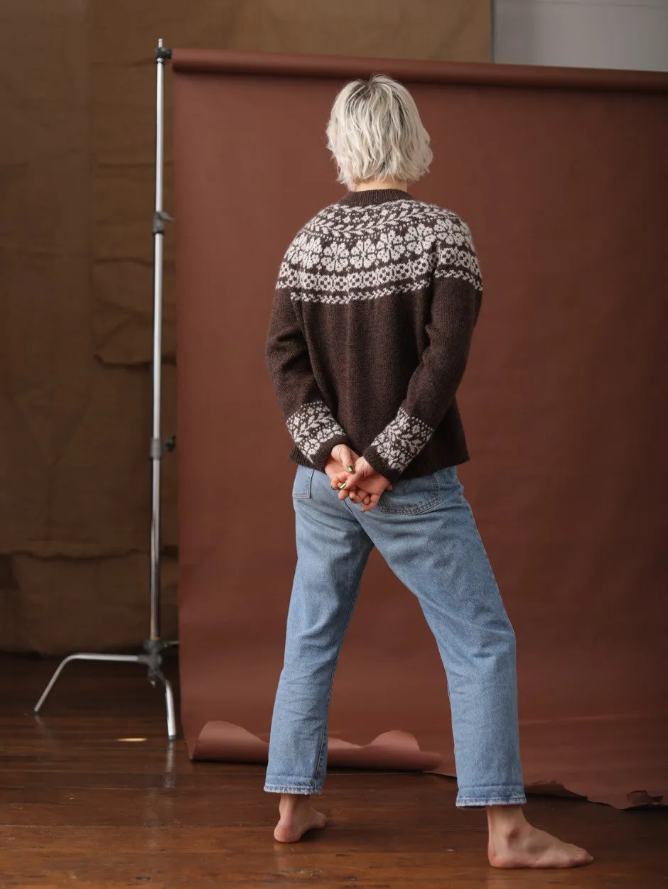 John Arbon Lumme Pullover Strickset Yarnadelic Gr. 1