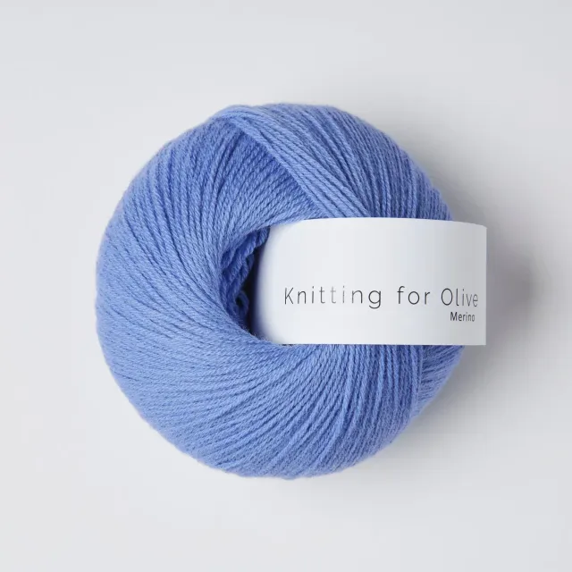 Knitting for Olive Merino Strickgarn Lavender Blue zartviolett