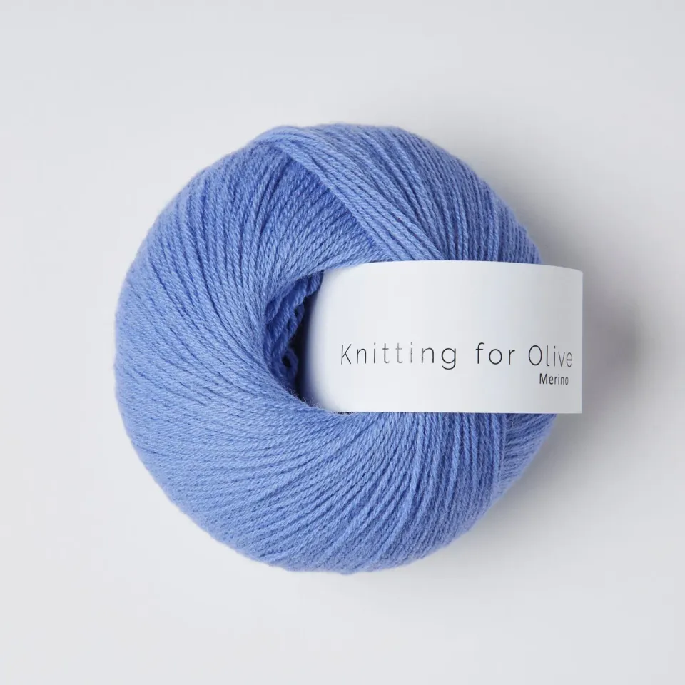 Knitting for Olive Merino Strickgarn Lavender Blue zartviolett