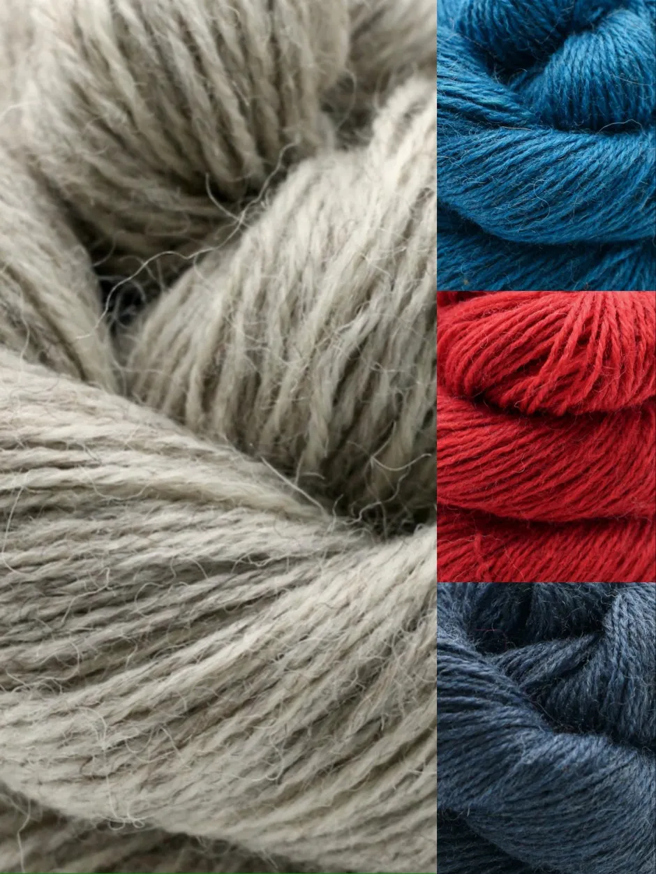 John Arbon Landmark Socks Strickset Exmoor 4-farbig