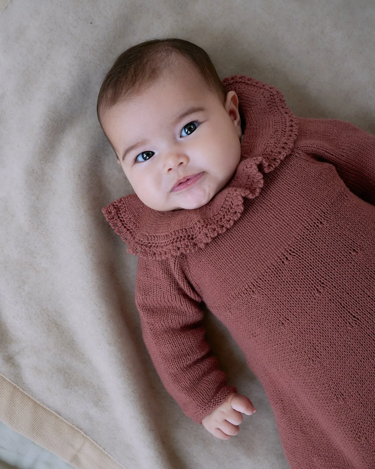 Knitting for Olive Agnes Romper Dress Strickanleitung Deutsch Fingering