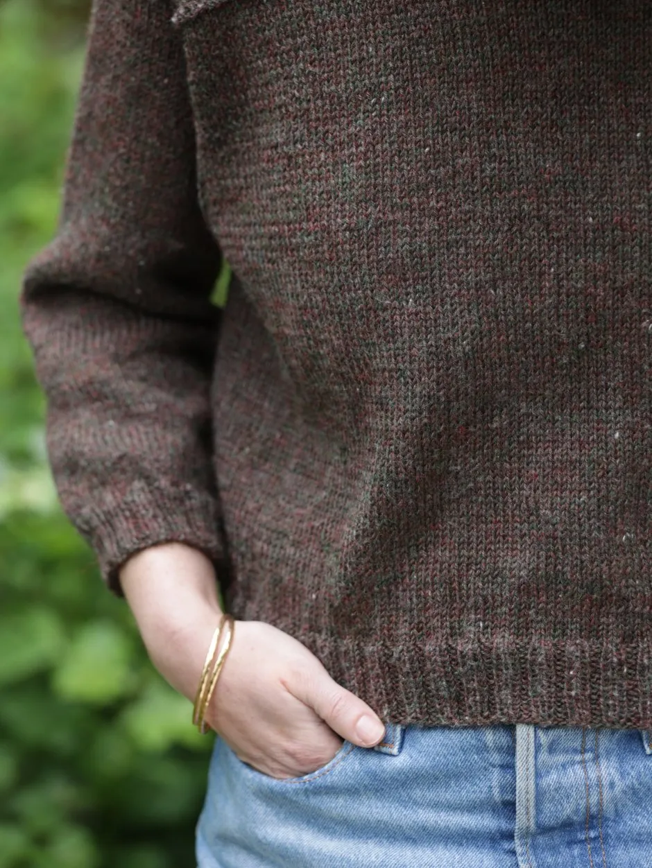 John Arbon Eyelet Pullover Strickkit The Beast Gr. 1-2