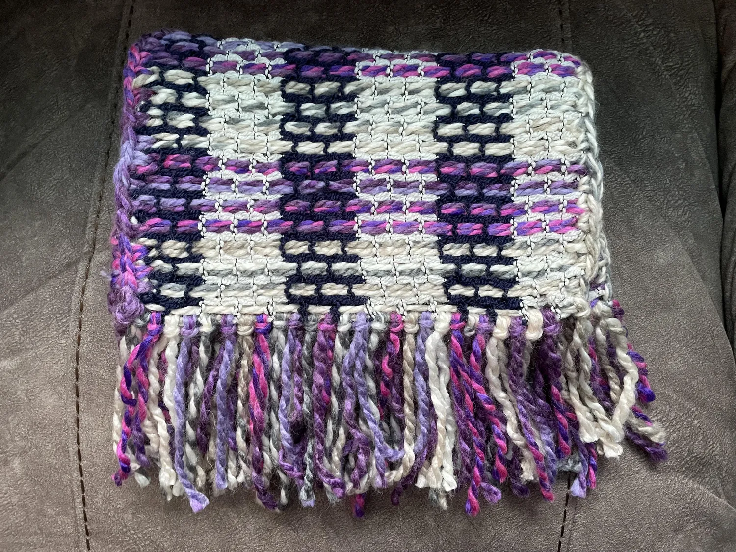 Bernat Quickweave Webset Schal Citrus Twist 140g