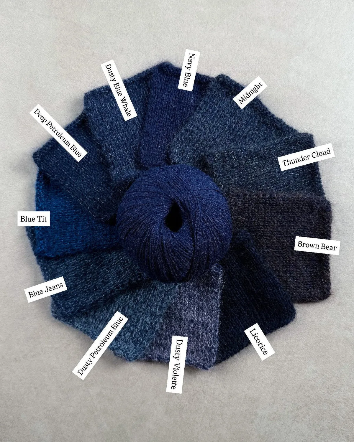 Knitting for Olive Merino Wolle Navy Blue dunkelblau