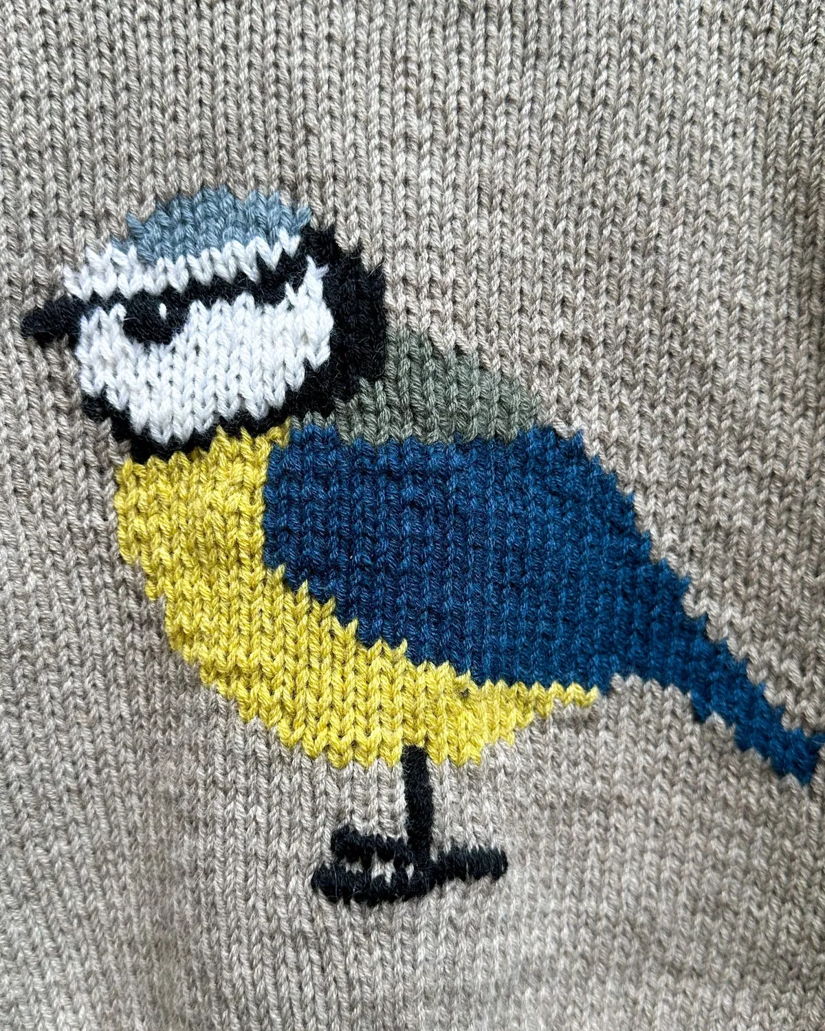 Knitting for Olive Bird Sweater Strickanleitung Kinder 1-6 J