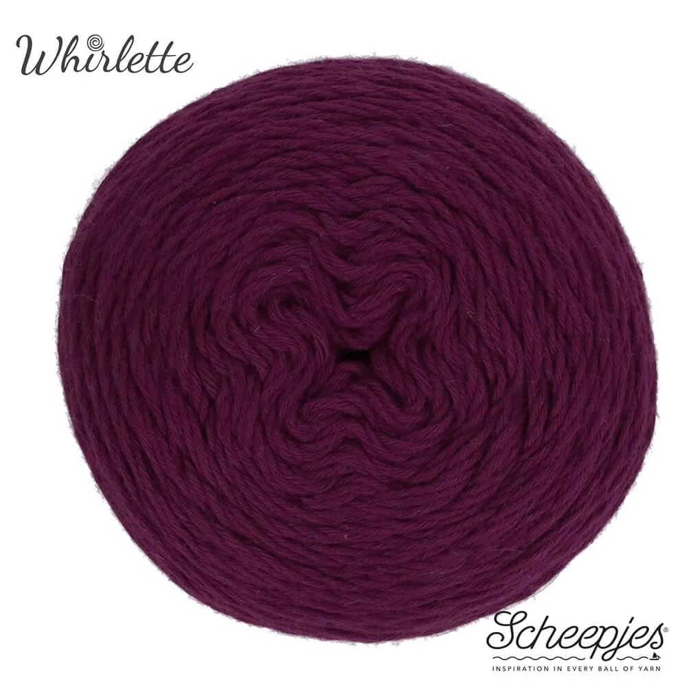Scheepjes Whirlette 874 Granatapfel Garn 1x100g einfarbig