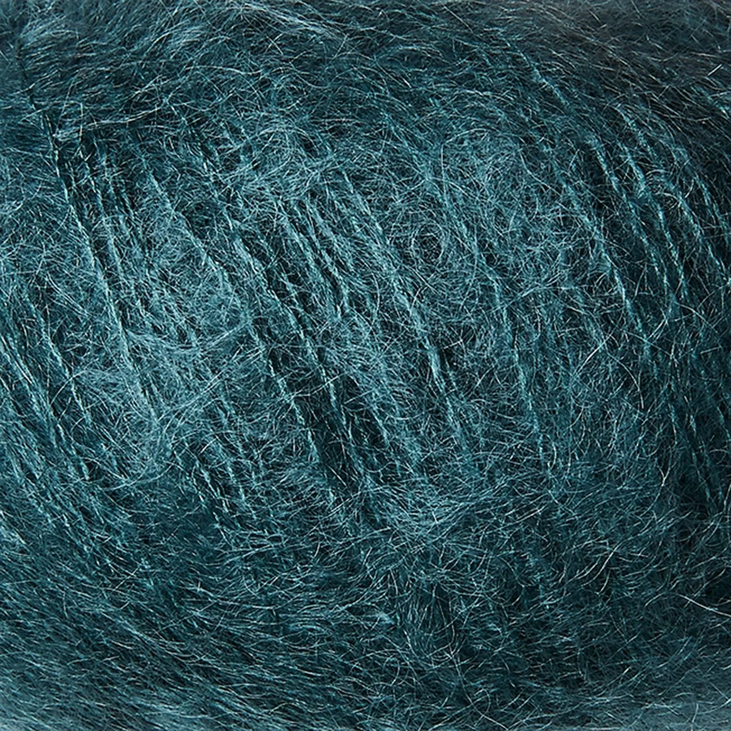 Knitting for Olive Soft Silk Mohair Wolle Petroleum Green