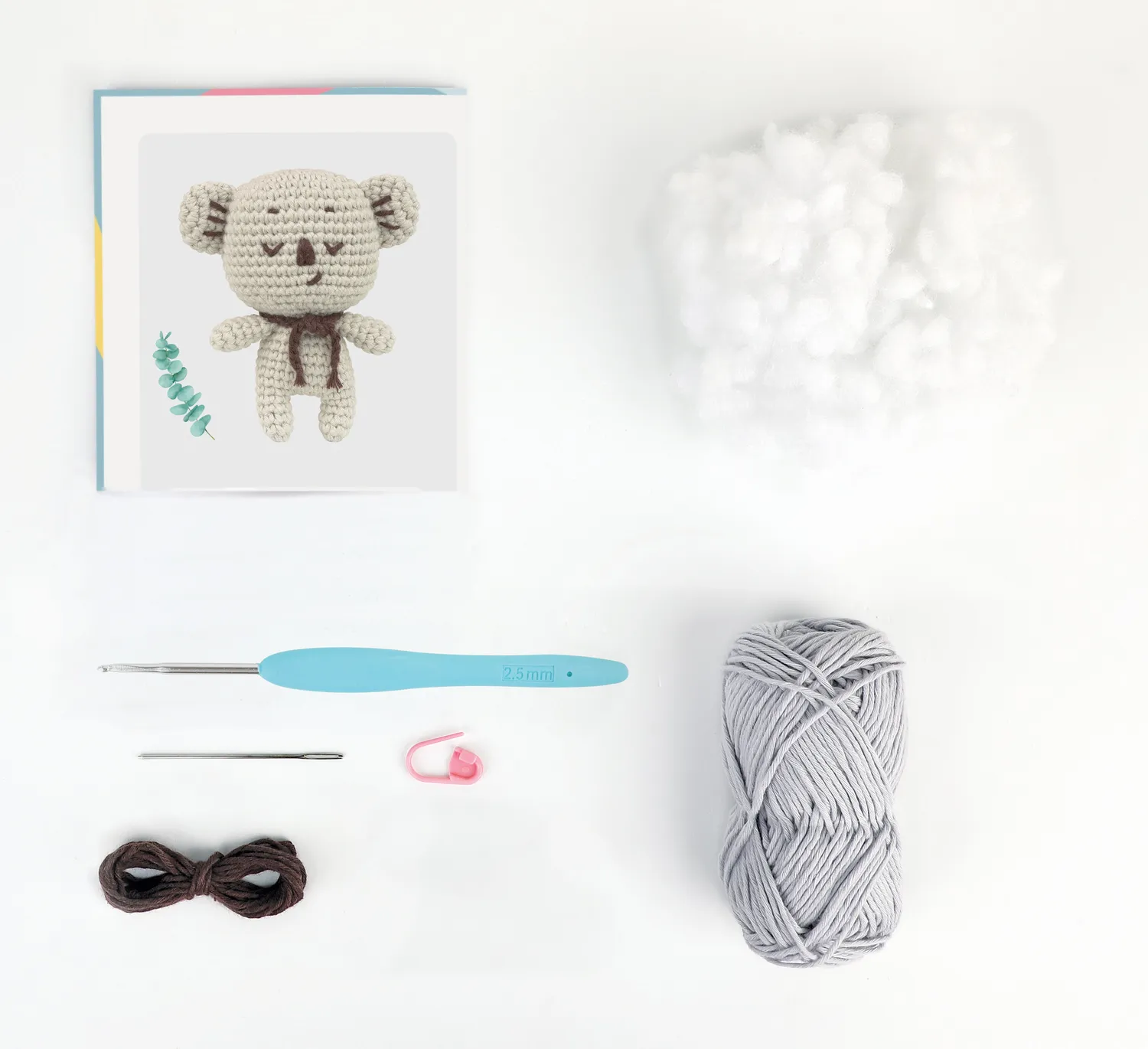 Anchor Kai the Koala Amigurumi Häkelset Baumwolle