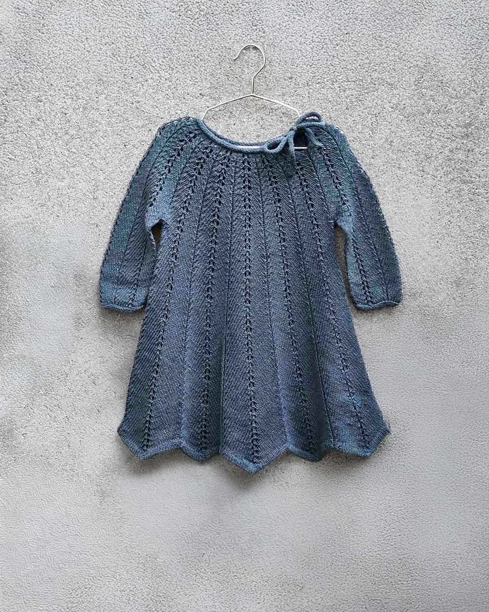 Knitting for Olive Fern Dress Strickanleitung 6 Monate bis 10 J