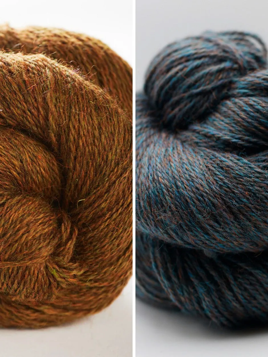 John Arbon Shruff's End Vest Strickkit Worsted Gr.1-3