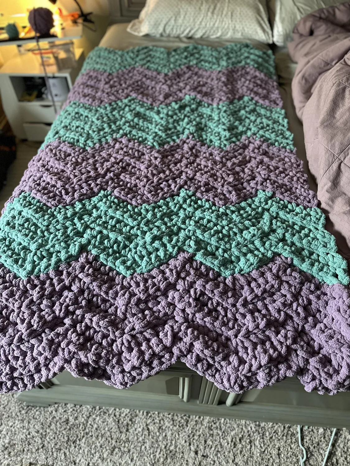 Bernat Blanket Extra Chenillegarn 300g Jumbo Weich
