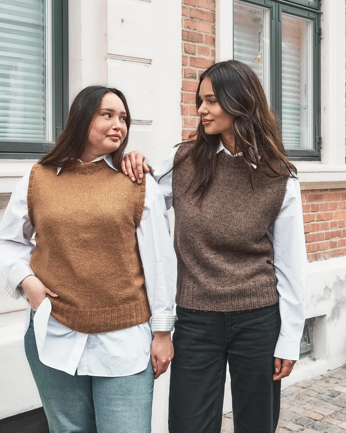 Knitting for Olive Olive's Vest Strickanleitung Slipover Deutsch