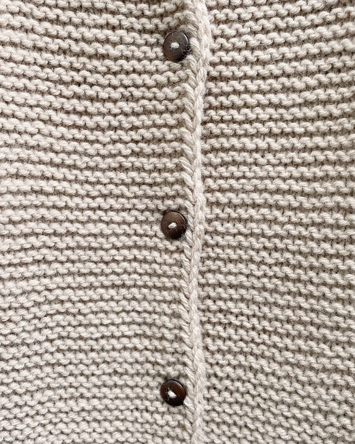 Knitting for Olive Garter Cardigan Strickanleitung Top-down