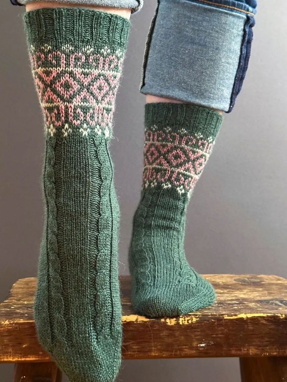 John Arbon Aegle Socks Strickkit Exmoor Sock Hemel Sockenwolle