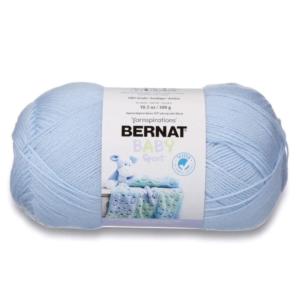 Bernat Baby Sport Acrylwolle 300g pastell
