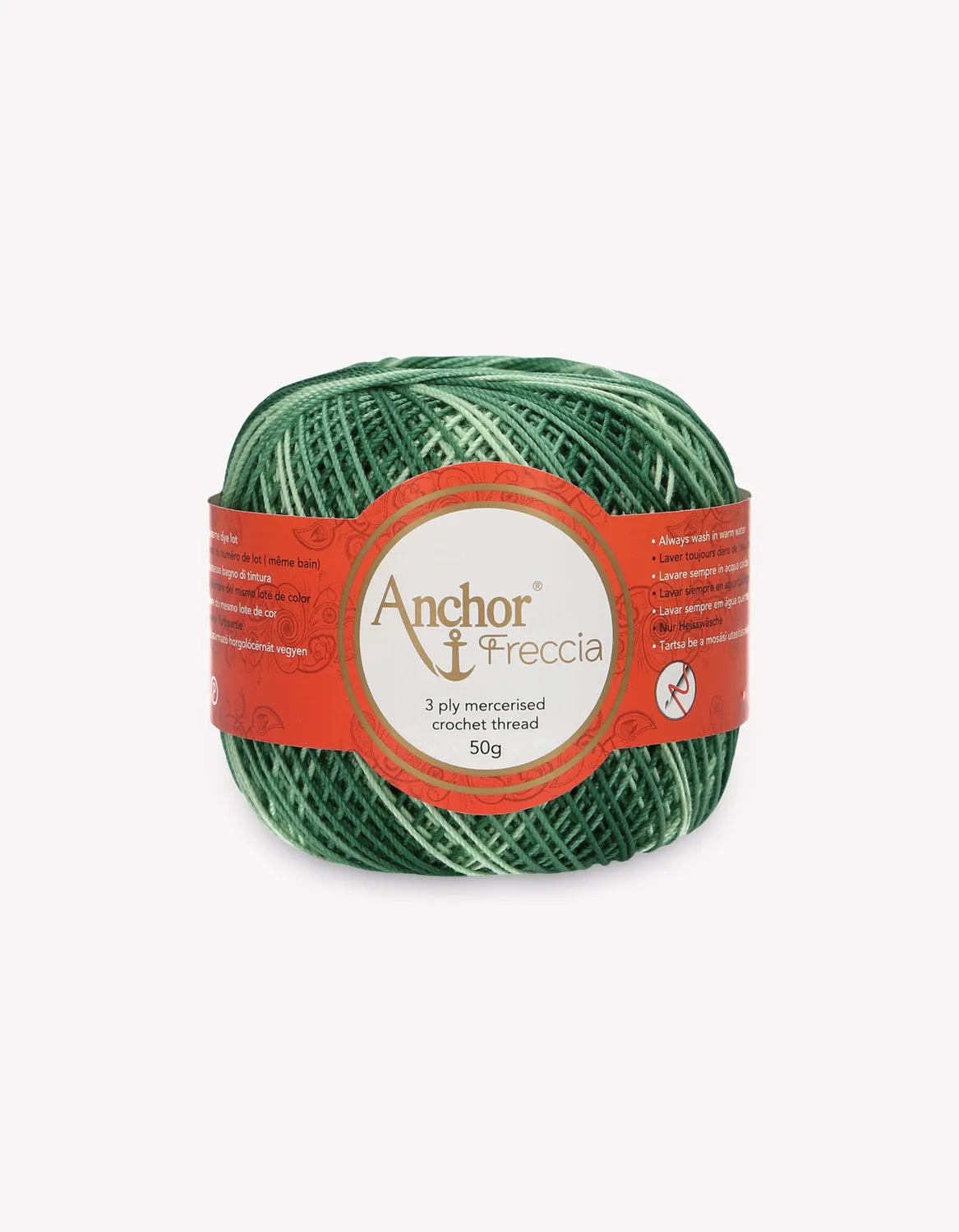 Anchor Freccia Multicolour 6 Häkelgarn 50g Verlauf