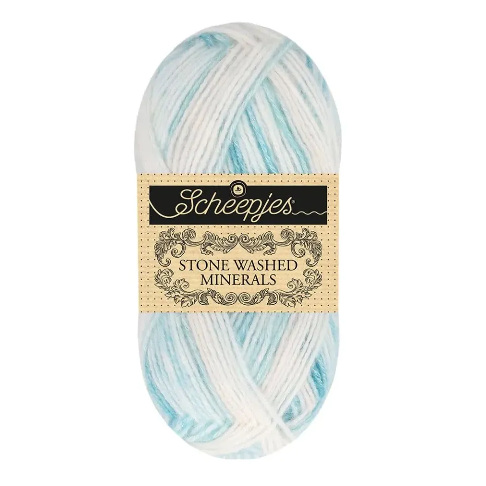 Scheepjes Stone Washed Minerals 903 Sapph Serenade Garn 50g Baumwollmix