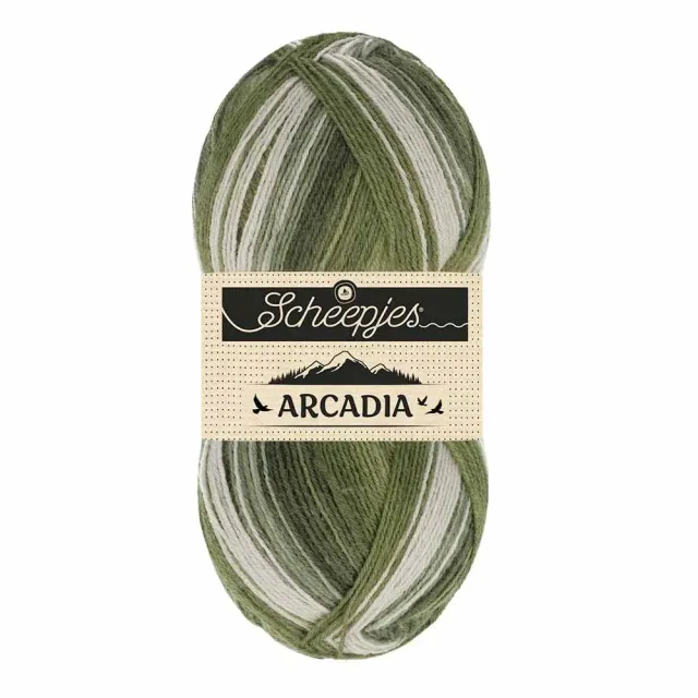Scheepjes Arcadia 905 Rainforest Sockengarn 100g Wolle