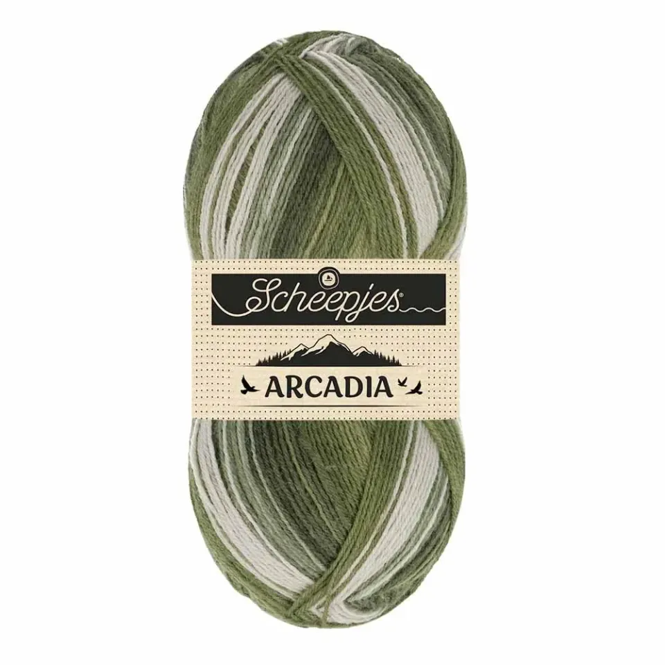 Scheepjes Arcadia 905 Rainforest Sockengarn 100g Wolle