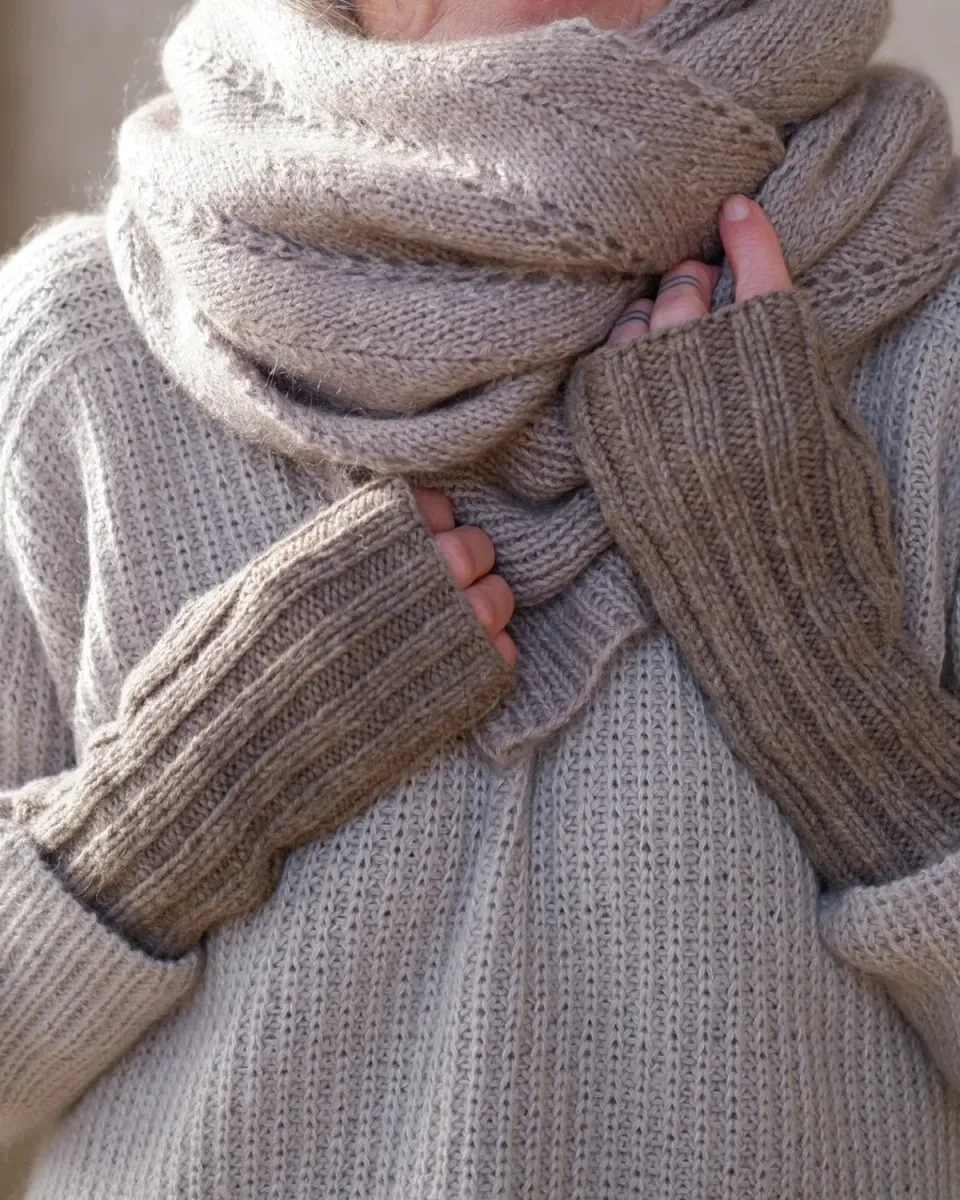 Knitting for Olive Nuuk Gloves Anleitung S/M-L/XL