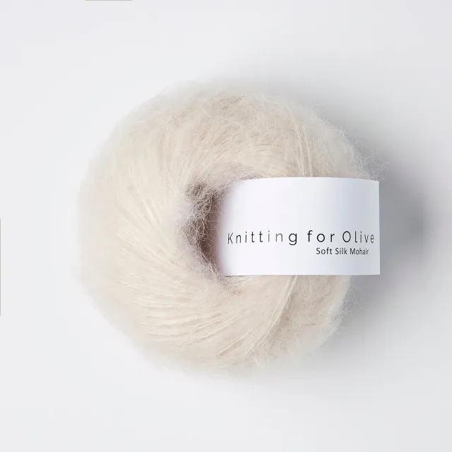Knitting for Olive Soft Silk Mohair Wolle Cloud hell