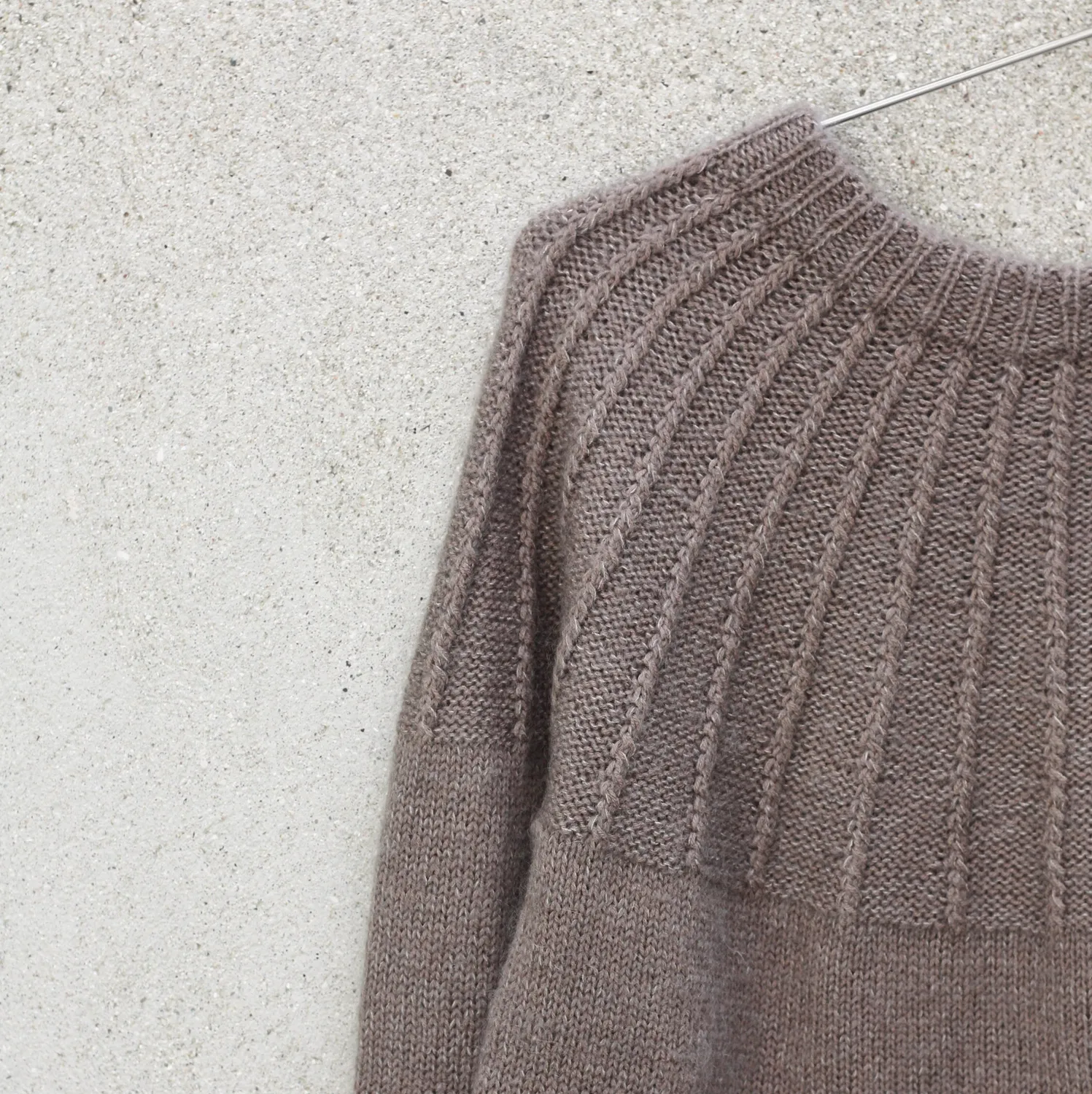 Knitting for Olive Björk Sweater Strickanleitung Pullover top-down