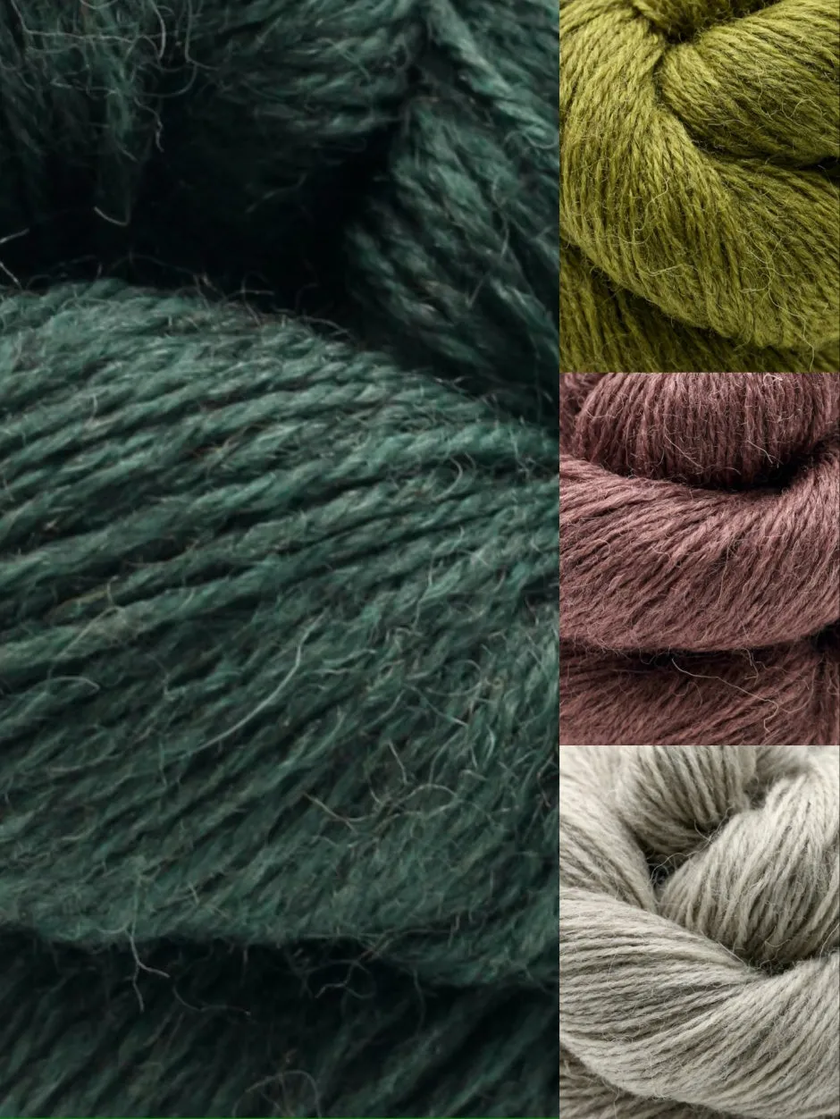 John Arbon Landmark Socks Strickset Exmoor 4-farbig