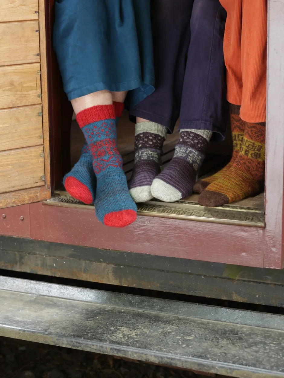 John Arbon Pic'n'Vic Socken Strickkit Exmoor Sock