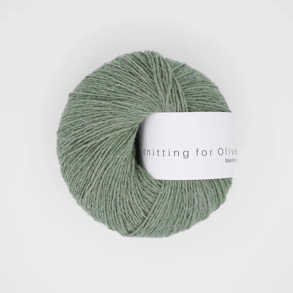 Knitting for Olive Merino Wolle Eucalyptus 50g salbei
