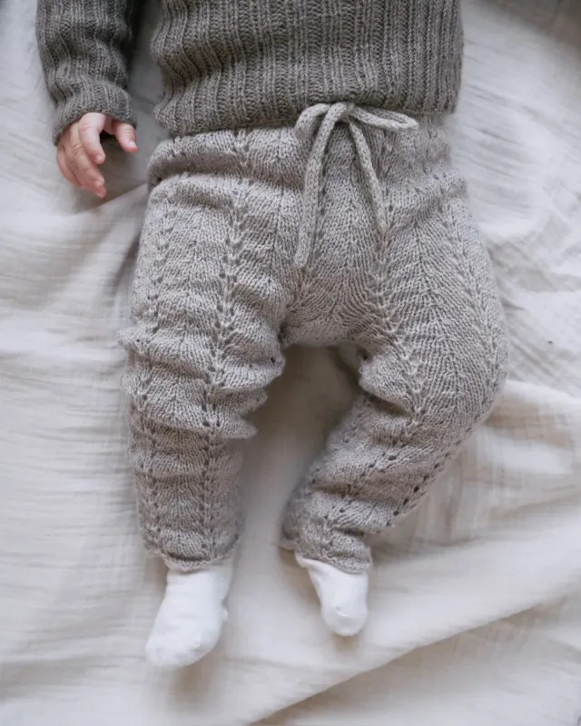 Knitting for Olive Fern Leggings Strickanleitung 1M-6J