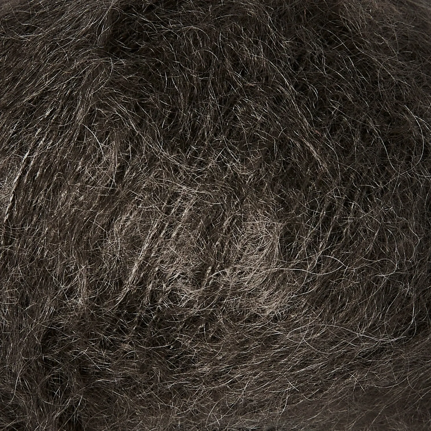 Knitting for Olive Soft Silk Mohair Dark Moose Garn