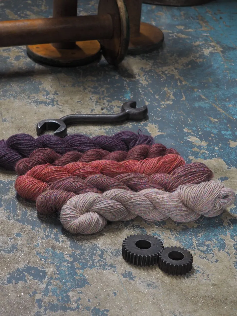 John Arbon Appledore Aran Strickwolle Fair Maid 100g robust