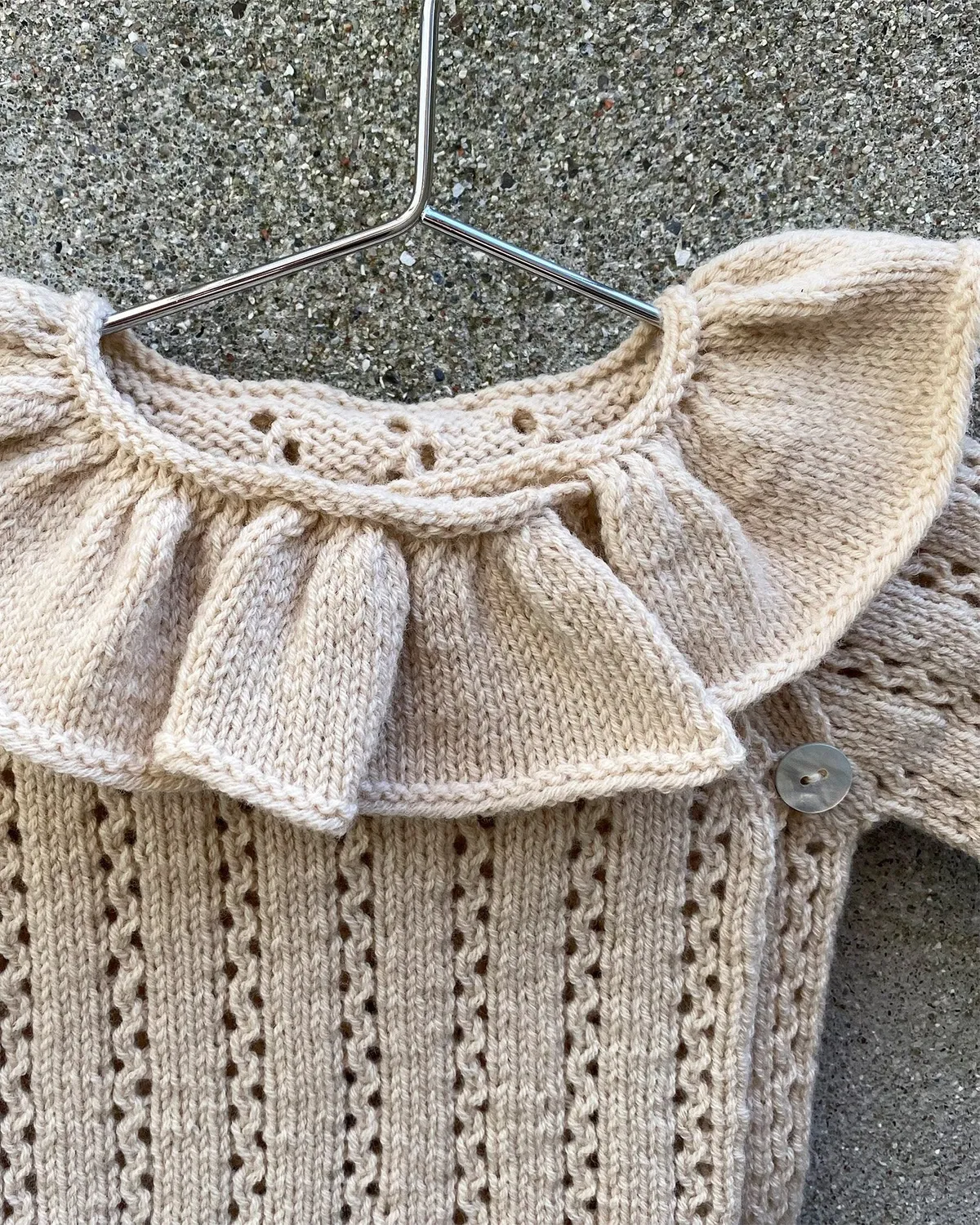 Knitting for Olive Rhubarb Wrap Strickanleitung Deutsch Baby