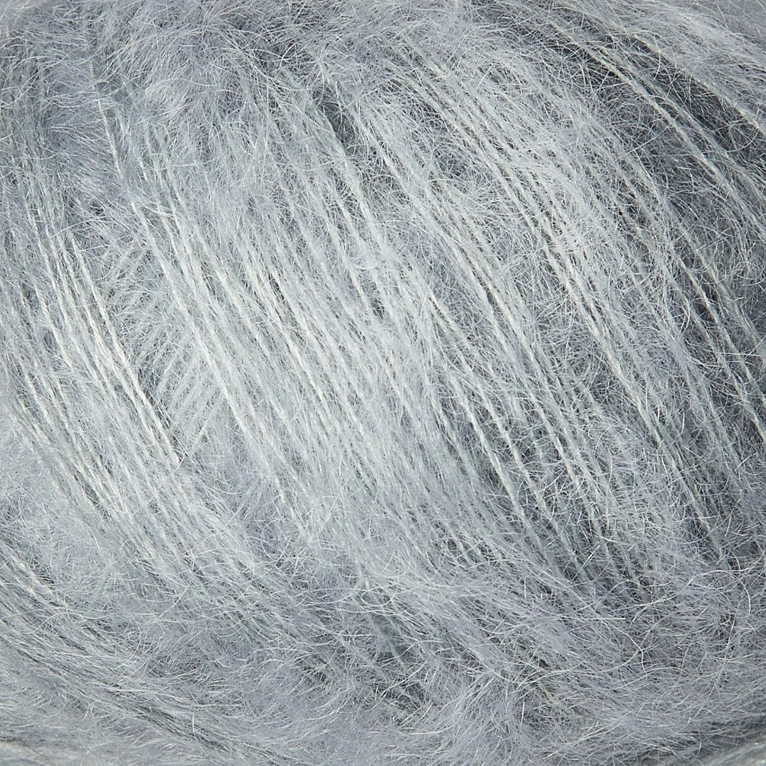 Knitting for Olive Soft Silk Mohair Strickgarn Soft Blue Hellblau