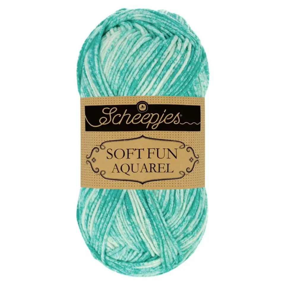 Scheepjes Softfun Aquarel 810 Seascape Wolle Farbverlauf