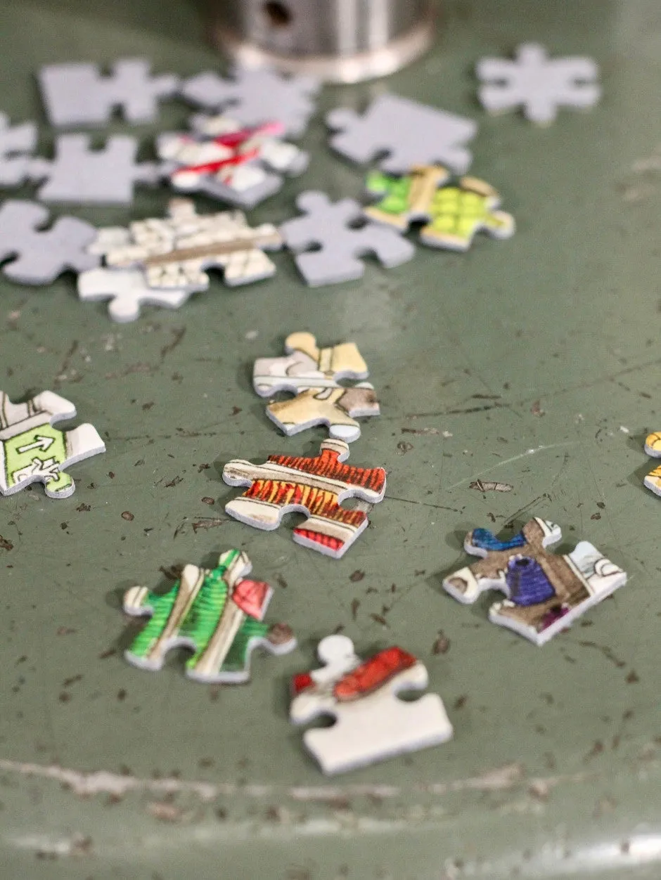 John Arbon Spot Mr. Smoke Puzzle 750 Teile Recycling