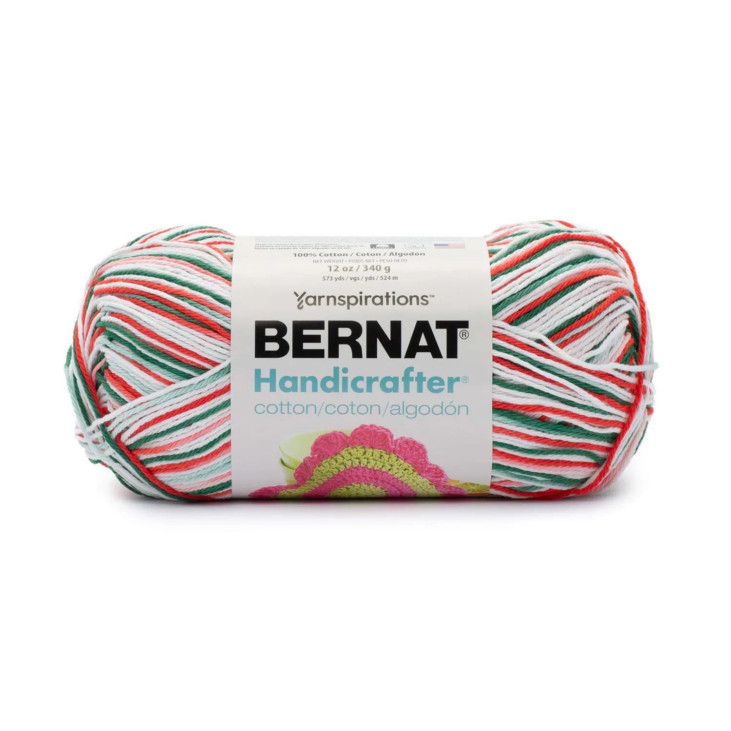 Bernat Handicrafter Cotton Ombres Baumwollgarn 340g