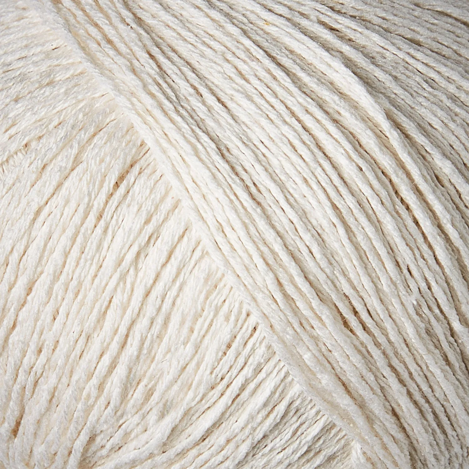 Knitting for Olive Pure Silk Garn creme 50g