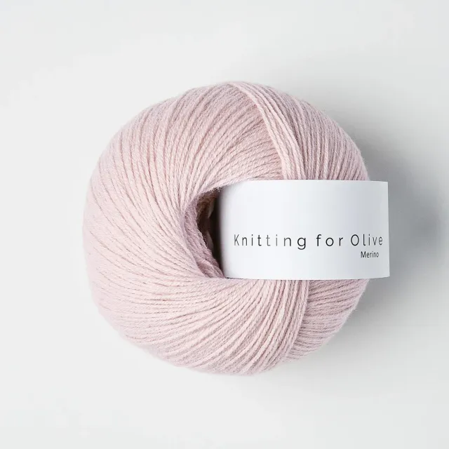 Knitting for Olive Merino Wolle Strawberry Milkshake 50g fein