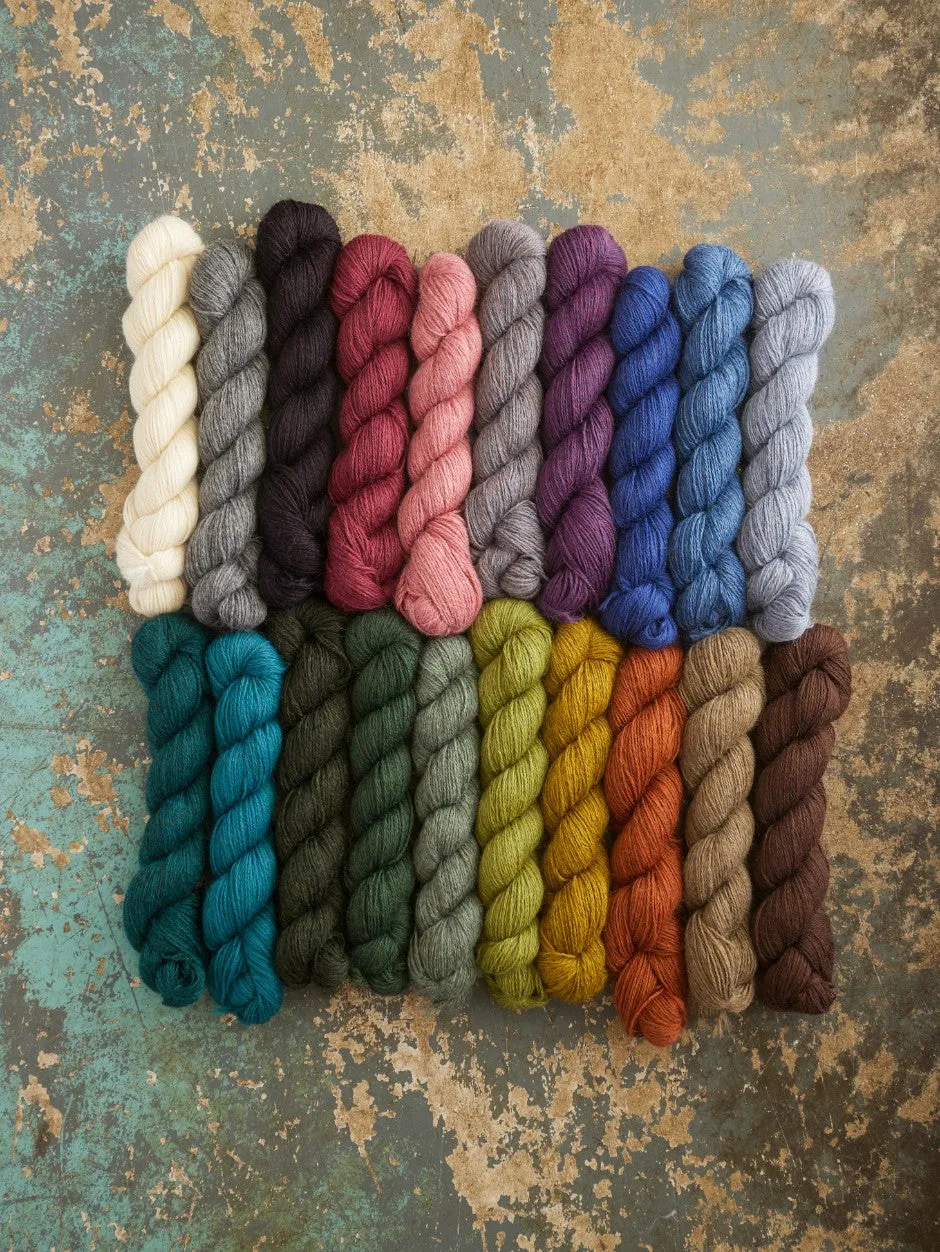 John Arbon Devonia DK Wolle 100g cremeweiss Schurwolle